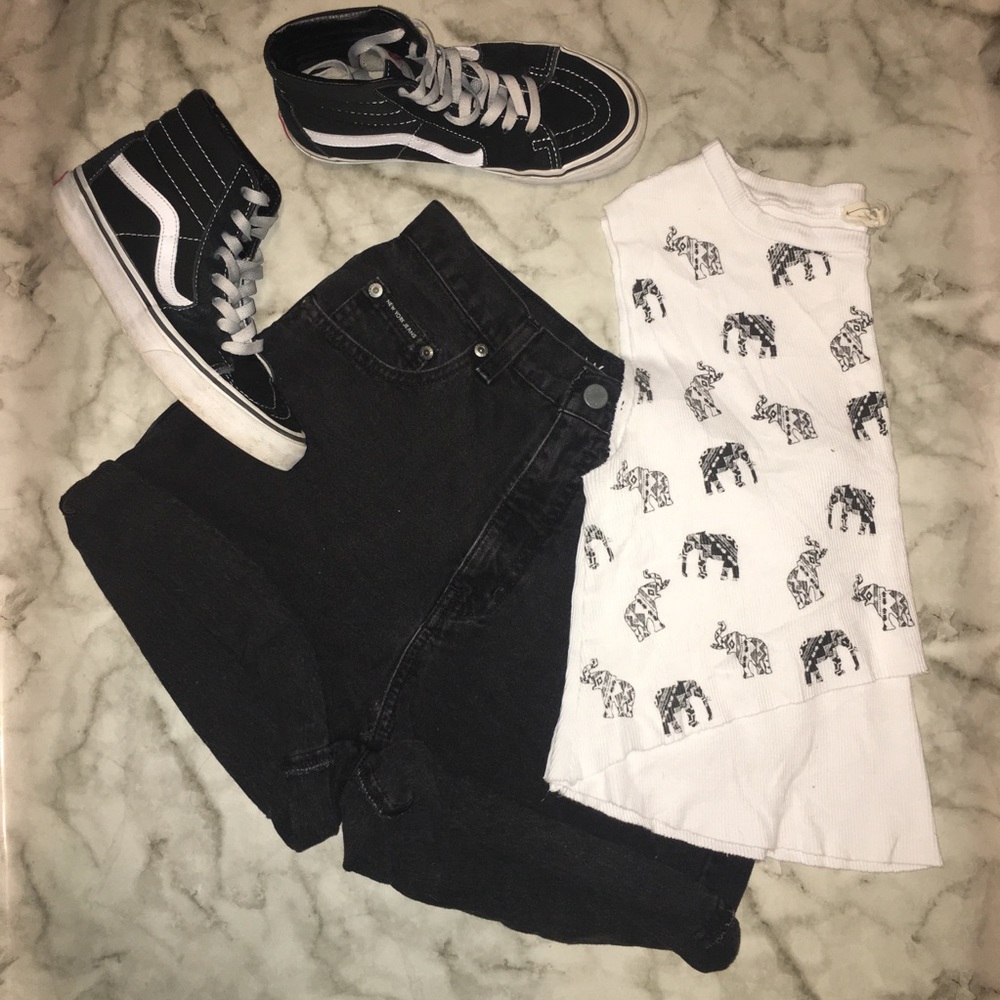 High Low Elephant Tank